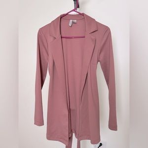 Pink knit blazer H&M dressy